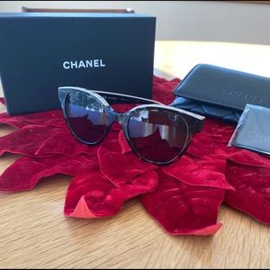 CHANEL SUNGLASSES 5414 Tortoise Polarized Lenses